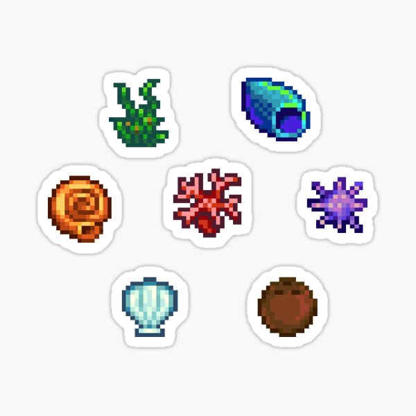 Stardew Valley Beachy Sticker
