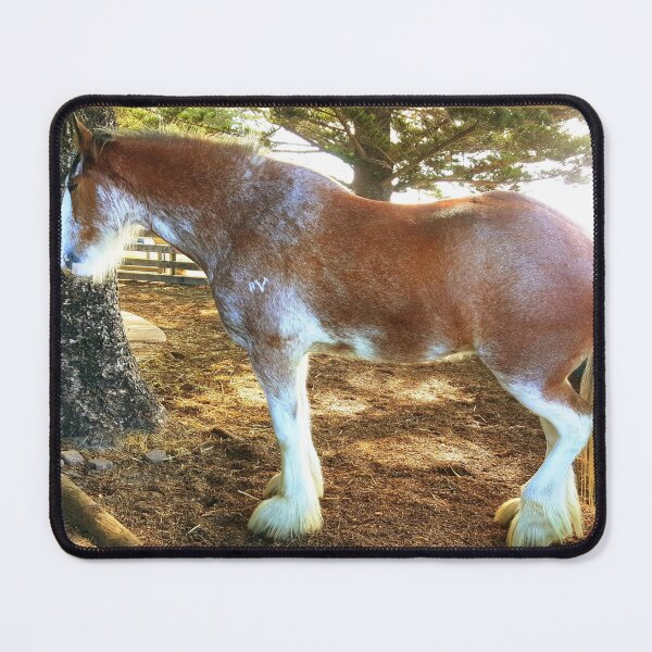 Item preview,  Brown Mottled Clydesdale Horse  designed and sold by joybelledesigns.