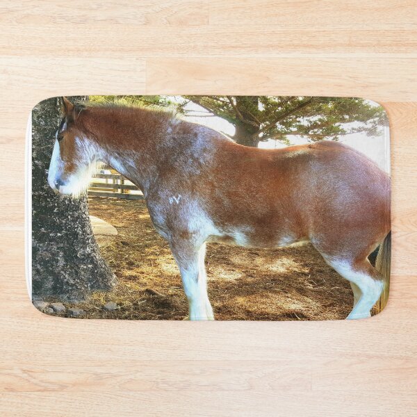 Item preview,  Brown Mottled Clydesdale Horse  designed and sold by joybelledesigns.