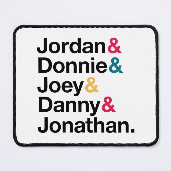Item preview, NKOTB Names & Ampersand Style designed and sold by opalime.