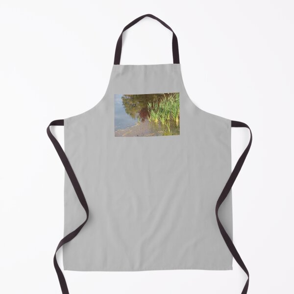 Item preview, Lake Water Side Reflection with Cattails designed and sold by JariHawk.