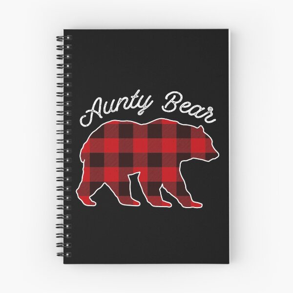 Item preview, Aunty Bear - Red Plaid Christmas Pajama Family Gift designed and sold by DavisHasari.