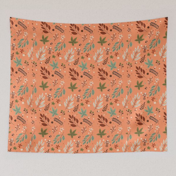 Item preview, Colors Leaves Pattern designed and sold by SimoCompany.