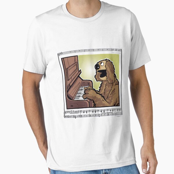 Vista previa del artículo con la obra «Muppets Rowlf realiza», diseñado y vendido por MandyWeier.