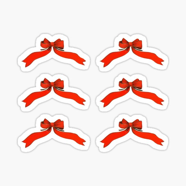 &ldquo;Red ribbon&rdquo; Sticker by LazyOracle | Redbubble