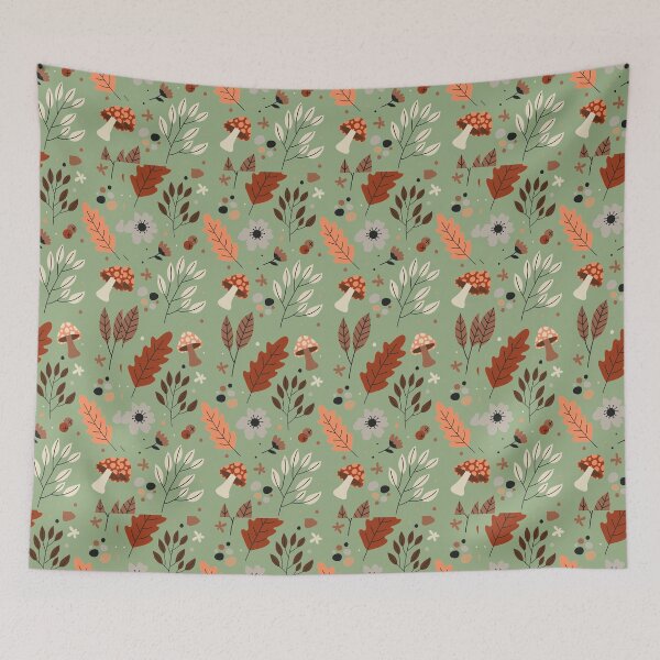 Item preview, Colors Leaves Nature Pattern  designed and sold by SimoCompany.