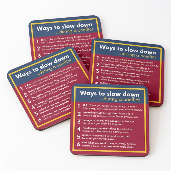 Item preview, Slow Down in a Conflict designed and sold by Grace Huntley.
