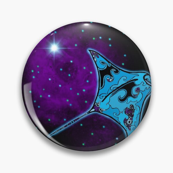 Item preview, Space Manta Ray designed and sold by MysticalCha.