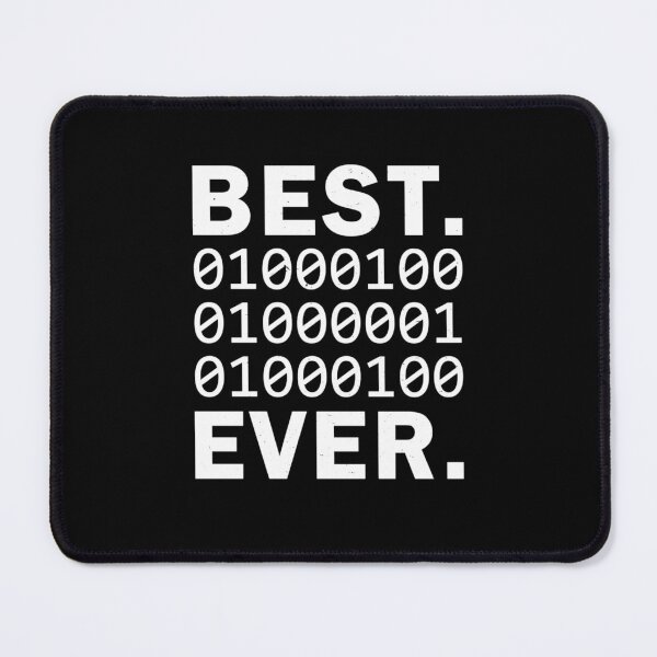 Item preview, Funny Works Best Dad Ever In Binary Code. Funny Father_s Papa Coder designed and sold by TNMankdesign.