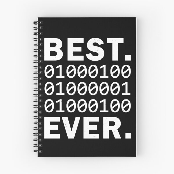 Item preview, Funny Works Best Dad Ever In Binary Code. Funny Father_s Papa Coder designed and sold by TNMankdesign.
