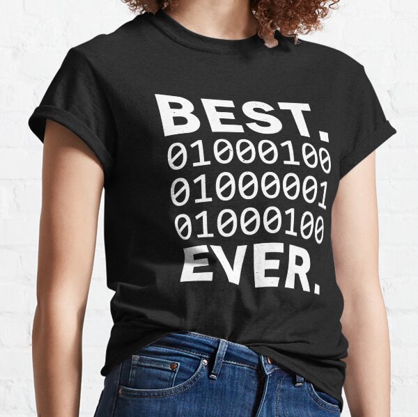Item preview, Funny Works Best Dad Ever In Binary Code. Funny Father_s Papa Coder designed and sold by TNMankdesign.