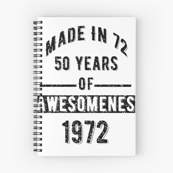 Item preview, Hecho en 72 50 años de genialidad 1972 cumpleaños Vintage designed and sold by SenYou.