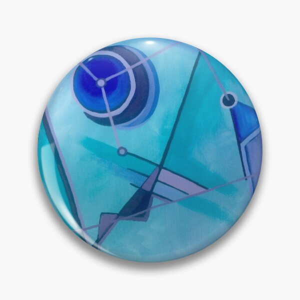 Item preview, Kandinsky Blues designed and sold by Debbie Cerone.