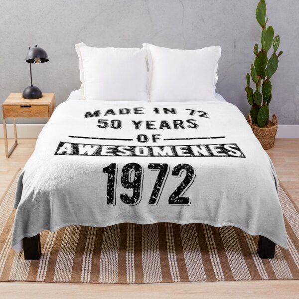 Item preview, Made In 72 50 Years Of Awesomeness 1972 Birthday Vintage designed and sold by SenYou.