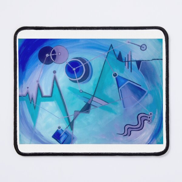 Item preview, Kandinsky Blues designed and sold by Debbie Cerone.