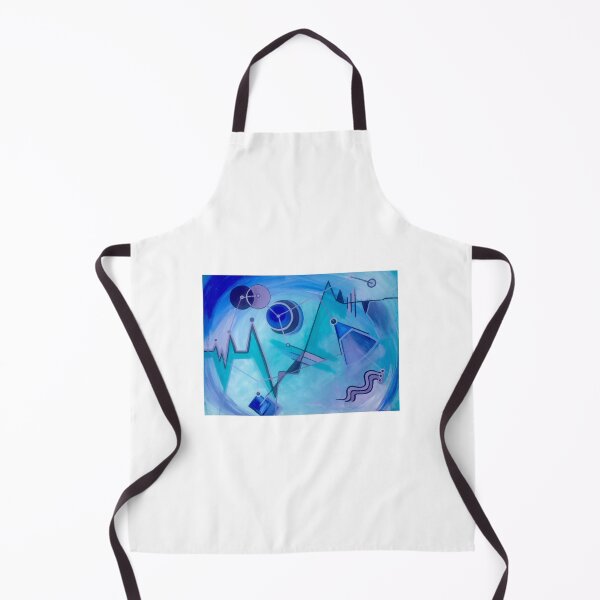 Item preview, Kandinsky Blues designed and sold by Debbie Cerone.