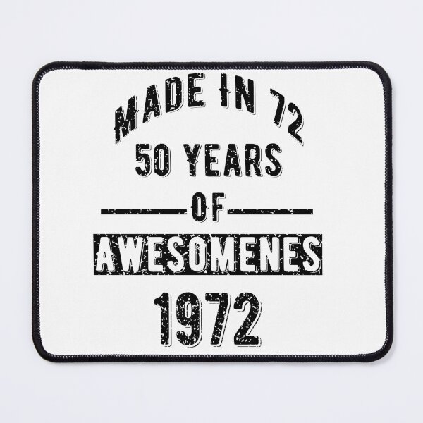 Item preview, Made In 72 50 Years Of Awesomeness 1972 Birthday Vintage designed and sold by SenYou.