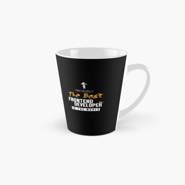 Item preview, Funny Works Best Frontend Developer World Developer Coder Programmer designed and sold by TNMankdesign.