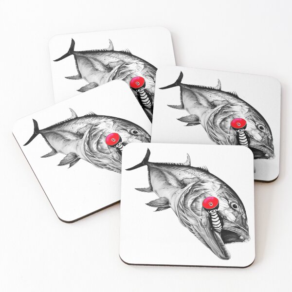 Item preview, Giant Trevally with popper designed and sold by Paul Kyriakides.