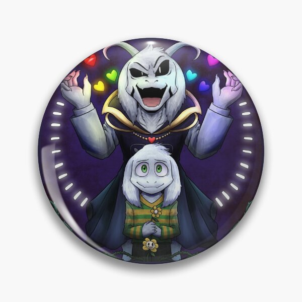 Item preview, Asriel and Flowey  designed and sold by DonnieShop45.