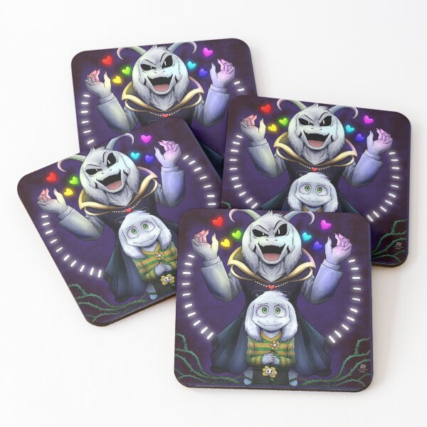 Item preview, Asriel and Flowey  designed and sold by DonnieShop45.