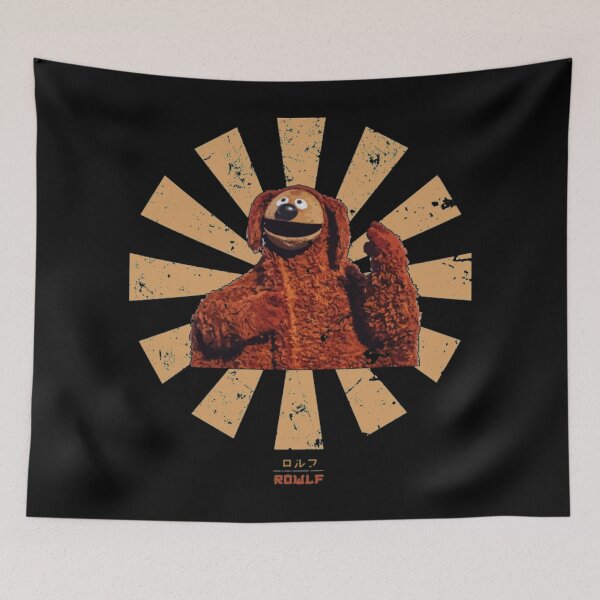 Item preview, MuppetsRowlf The Dog Retro Japanese designed and sold by MandyWeier.