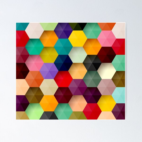Item preview, colored rhombuses designed and sold by XBeNBoX.