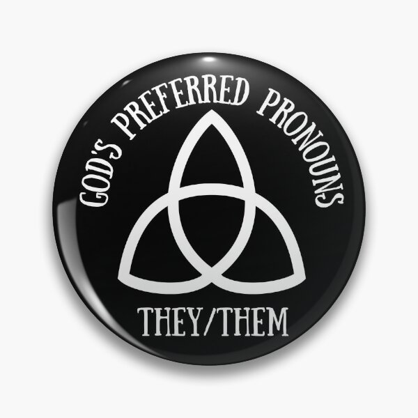 Item preview, God's preferred pronouns: They/Them designed and sold by CheekyGrace.