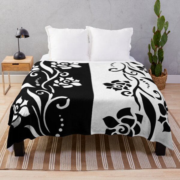 Item preview, Ambiente floral del Yin y el Yang designed and sold by SilverFantasy.