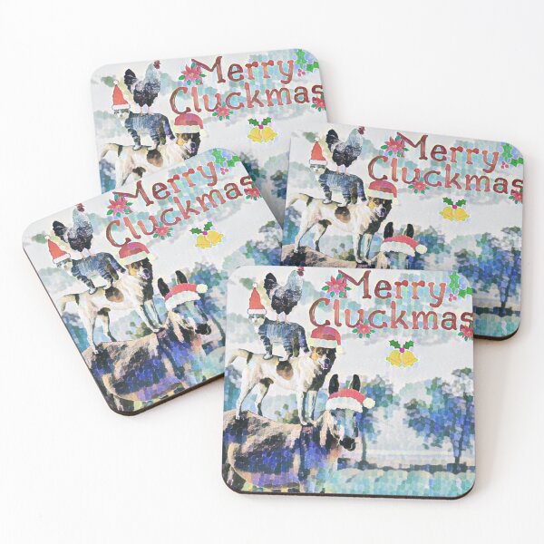 Item preview, Merry Cluckmas designed and sold by Perceptible.
