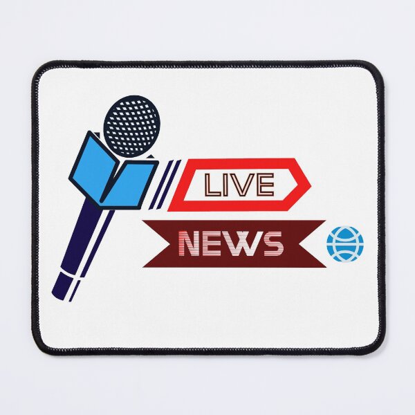 Item preview, live news reporter sticker | live news reporter t-shirt many more  designed and sold by KARTICK DUTTA.