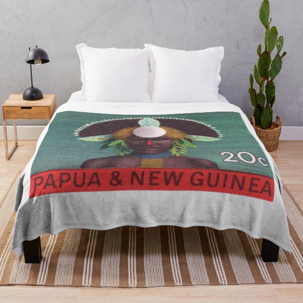 Item preview, 1968 Papua New Guinea Headress 20c Postage Stamp designed and sold by retrographics.