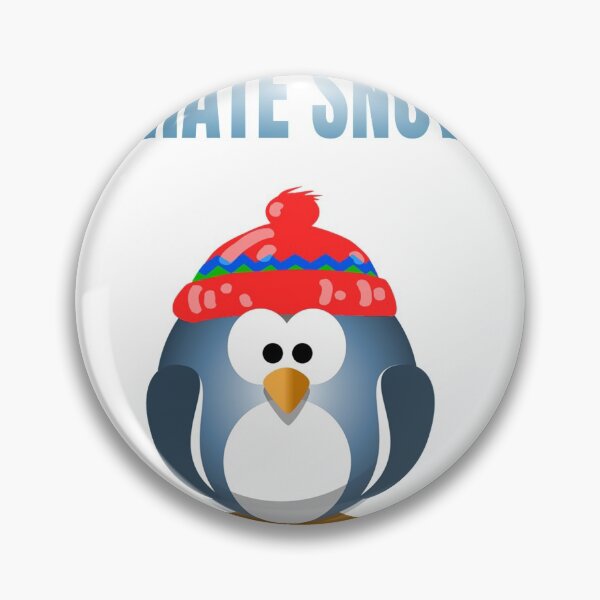 Item preview, Funny Penguin - I Hate Snow - Cold Winter Christmas Sweatshirt designed and sold by ArmbruYohann.