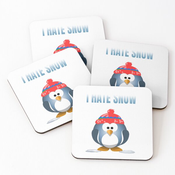 Item preview, Funny Penguin - I Hate Snow - Cold Winter Christmas Sweatshirt designed and sold by ArmbruYohann.