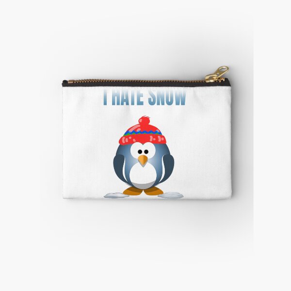Item preview, Funny Penguin - I Hate Snow - Cold Winter Christmas Sweatshirt designed and sold by ArmbruYohann.