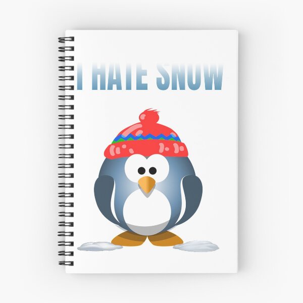 Item preview, Funny Penguin - I Hate Snow - Cold Winter Christmas Sweatshirt designed and sold by ArmbruYohann.