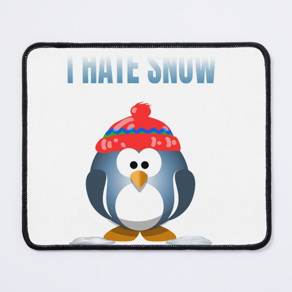 Item preview, Funny Penguin - I Hate Snow - Cold Winter Christmas Sweatshirt designed and sold by ArmbruYohann.