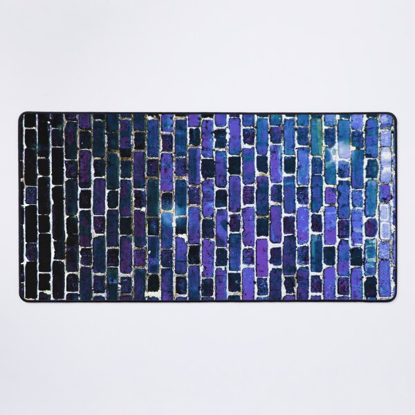 Item preview, Brick Wall Teal Violet designed and sold by 2sweetsDesign.