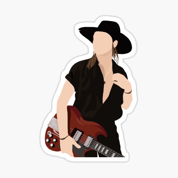 Vista previa del artículo con la obra «Jake Kiszka Greta Van Fleet», diseñado y vendido por Kaitlyn Bendickson.
