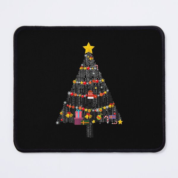 Item preview, Funny Works Binary Coding Computer Programmer Christmas Tree Xmas designed and sold by TNMankdesign.