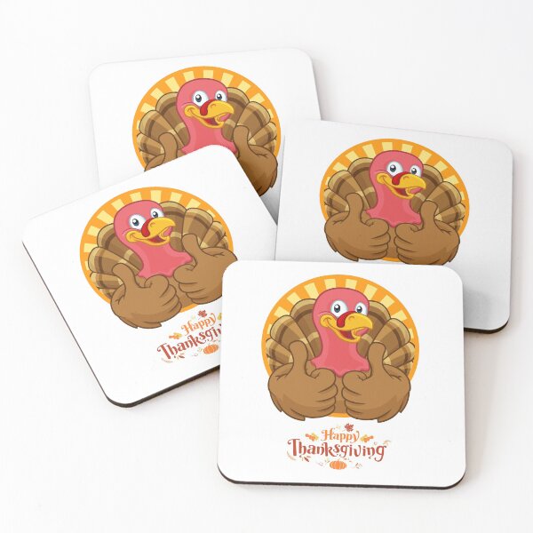 Item preview, thanksgiving turkey cartoon designed and sold by U.K. INTERNATIONAL Degain.