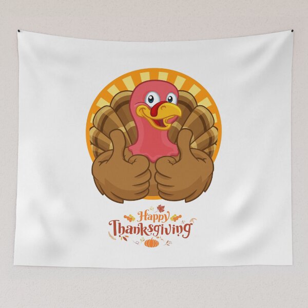Item preview, thanksgiving turkey cartoon designed and sold by U.K. INTERNATIONAL Degain.