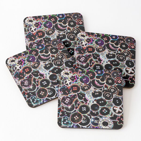 Item preview, Colorful Neon Pile of Buttons designed and sold by JariHawk.