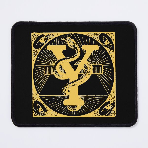 Item preview, Customized letter *Y* name initials monogram! Personalized masonic illuminati vintage tarot magic font for artists and musicians! designed and sold by Popular-Gifts.