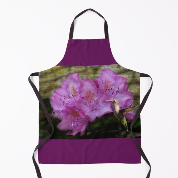 Item preview, Hummingbird With Purple Flowers designed and sold by michaelasamples.