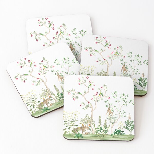 Item preview, Chinoiserie Safari Tiger and Monkey 1 designed and sold by Yunihadi.