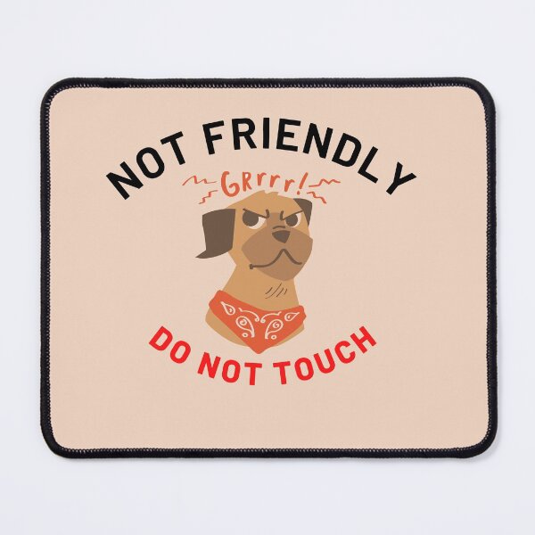 Item preview, not friendly do not touch designed and sold by VinCut.