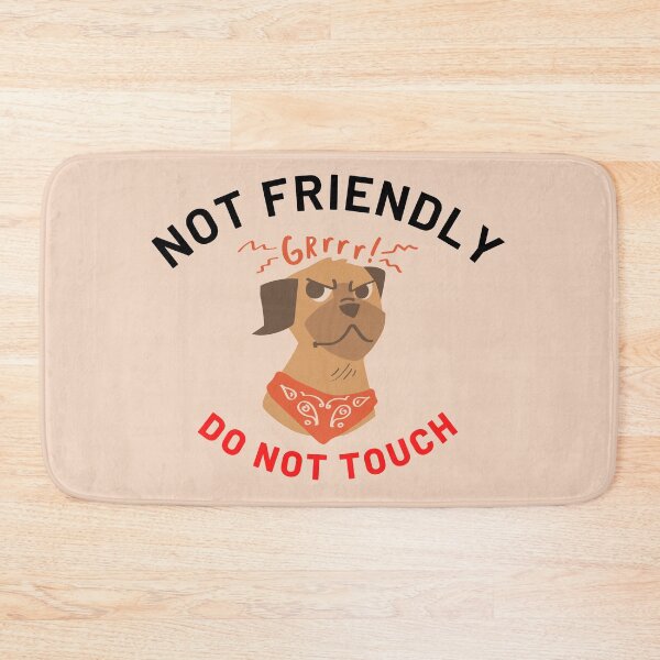 Item preview, not friendly do not touch designed and sold by VinCut.