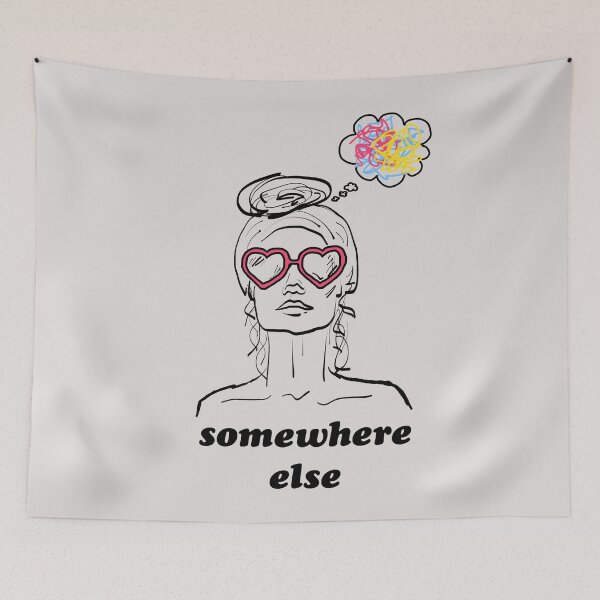 Item preview, Somewhere else designed and sold by prettymuchart.