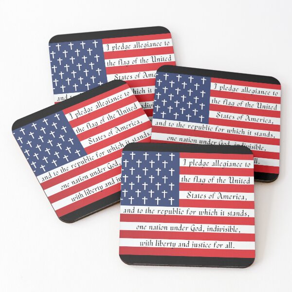 Item preview, I Pledge of Allegiance to the Flag - American Flag USA Flag - Original by Boo-da-chay designed and sold by Boo-da-chay.